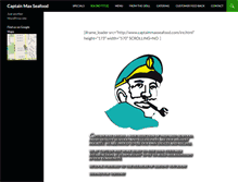 Tablet Screenshot of captainmaxseafood.com